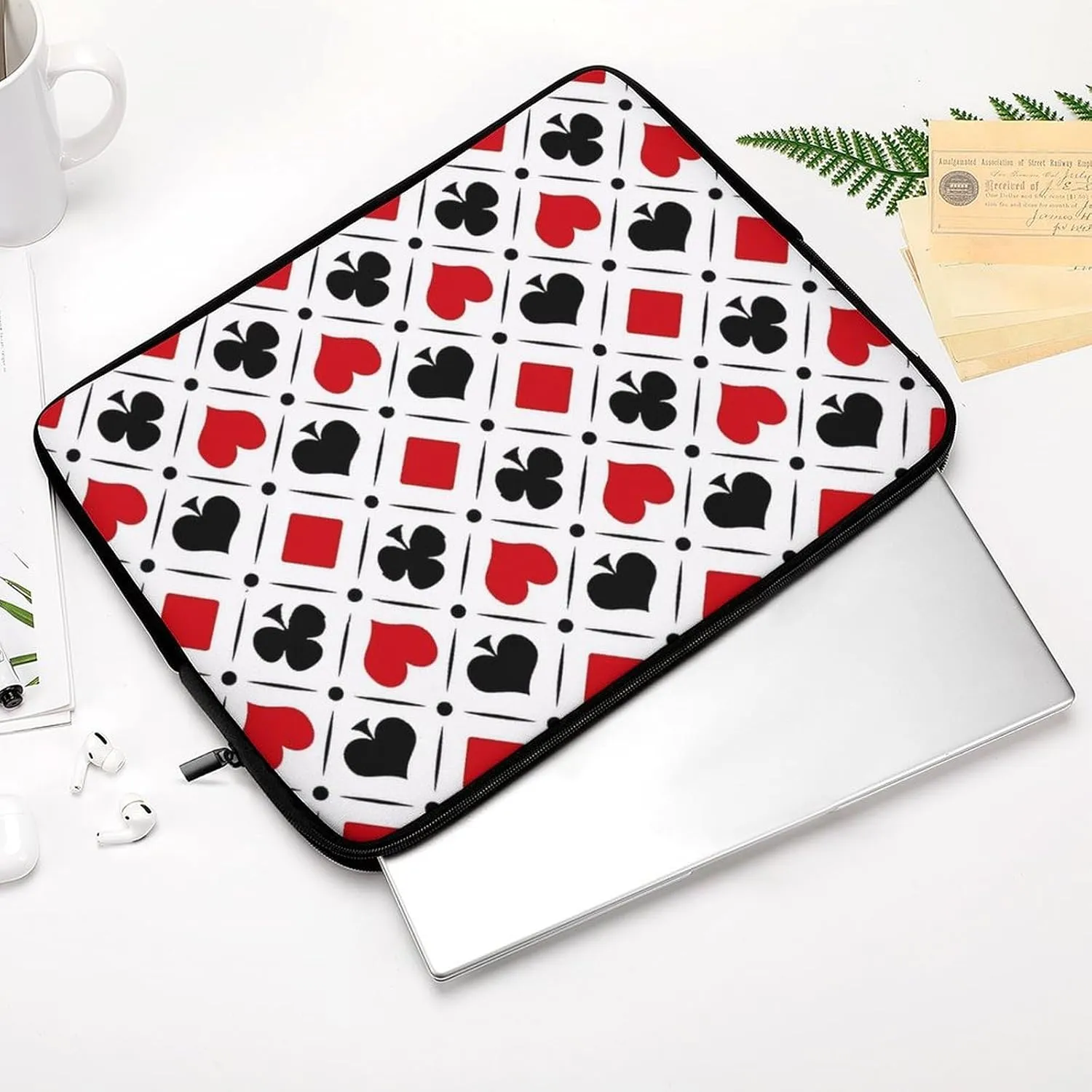 Ross Red Tartan Clans All Print Hands Free Withdrawal Laptop Bag Unisex
