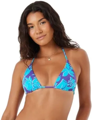 Roxy Women's Standard Beach Classics Tiki Triangle Bikini Top