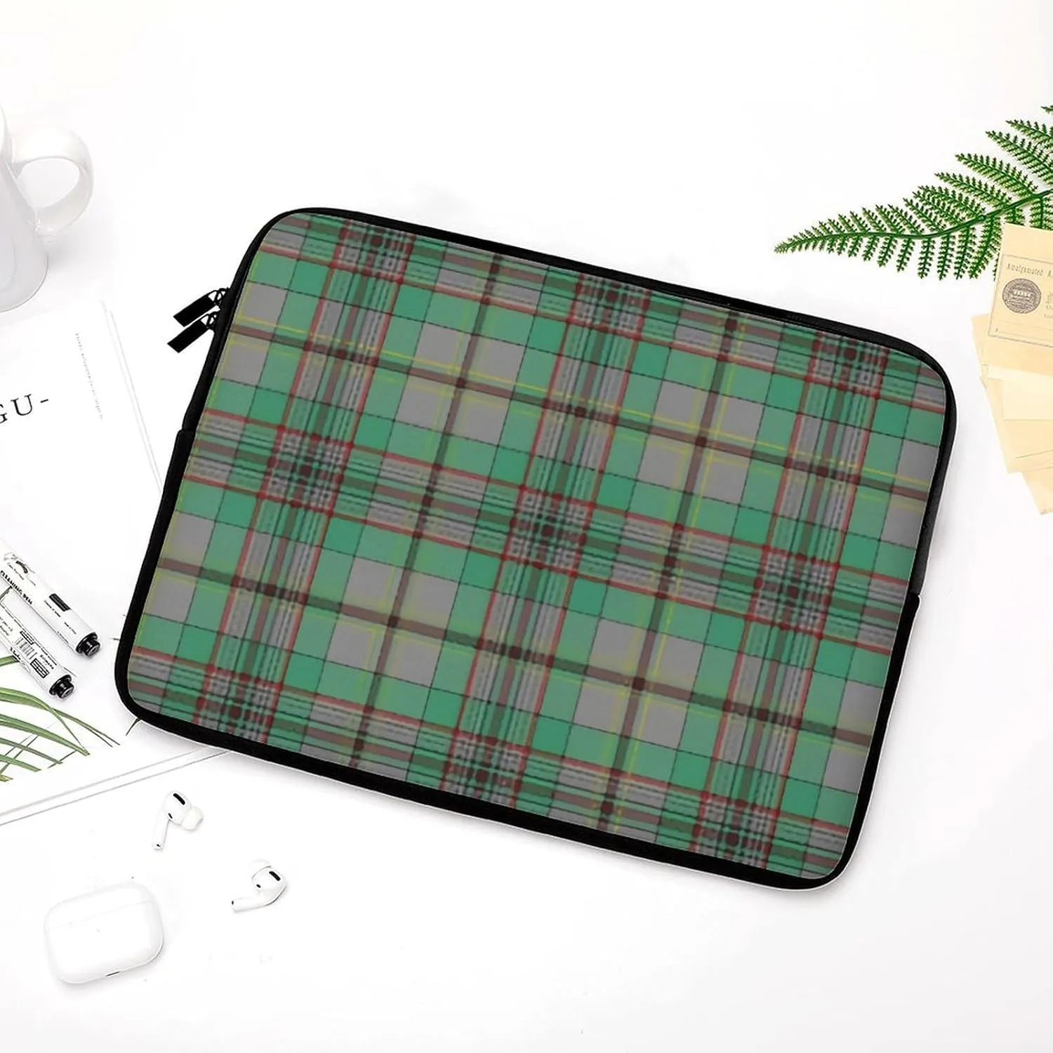 Royal Stewart Tartan All Print Hands Free Withdrawal Laptop Bag Unisex