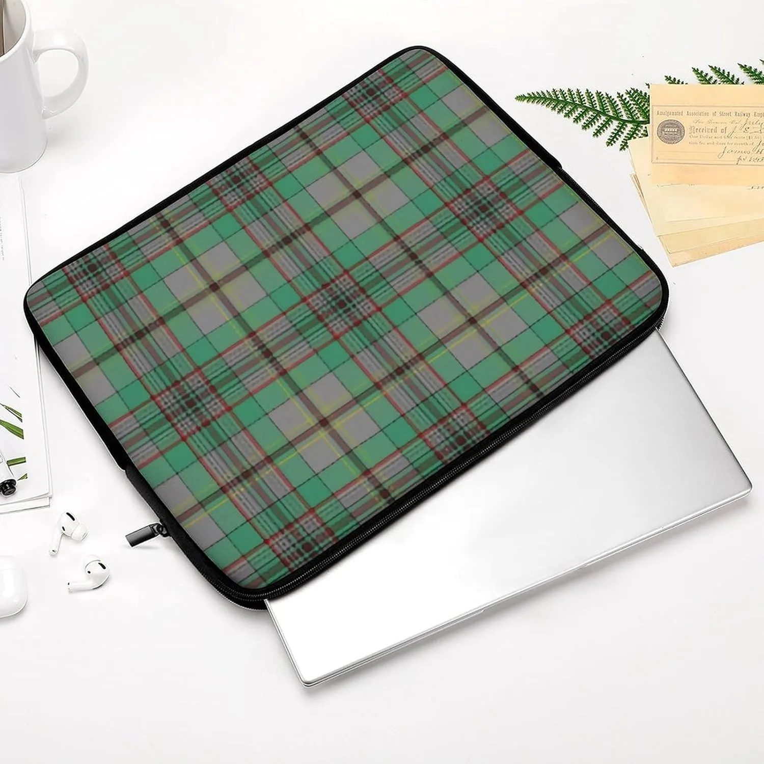 Royal Stewart Tartan All Print Hands Free Withdrawal Laptop Bag Unisex