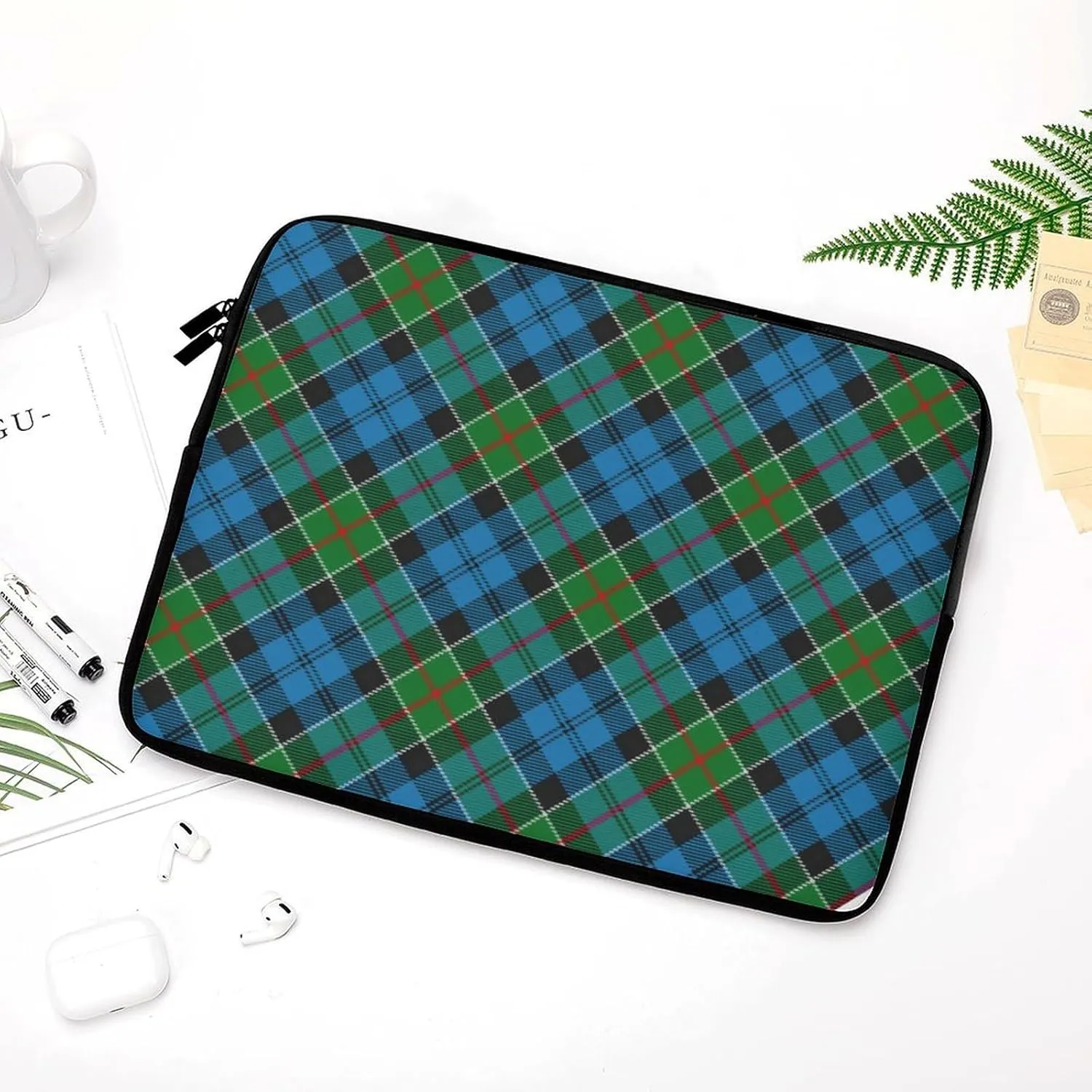 Royal Stewart Tartan All Print Hands Free Withdrawal Laptop Bag Unisex