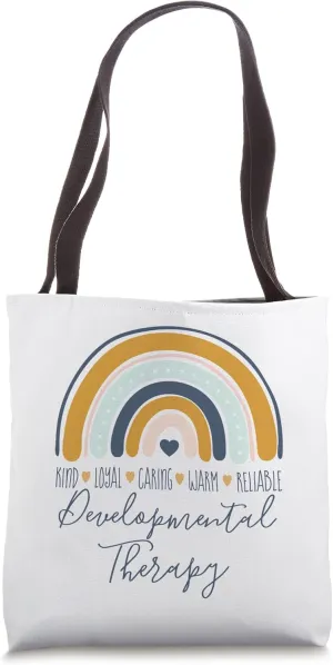 RTI Team T Developmental Therapist Early Intervention Sqaud Tote Bag