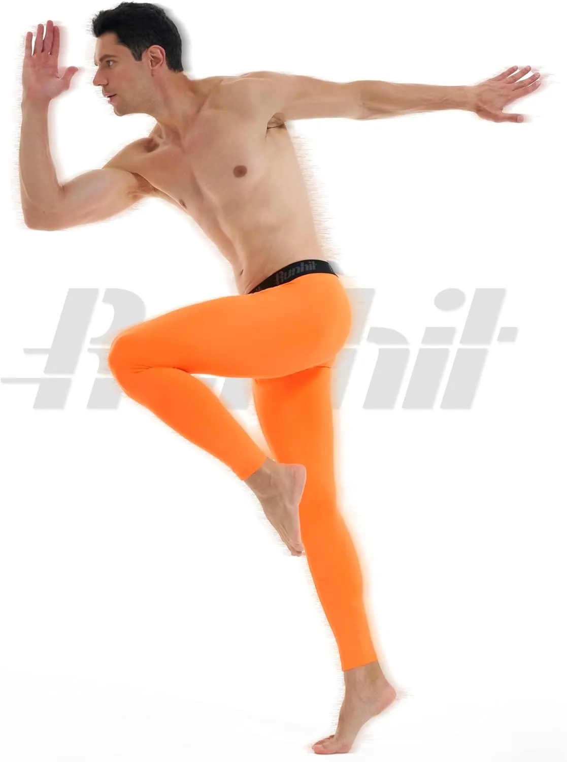 Runhit 3 Pack Compression Pants Men Running Tights Workout Leggings Athletic Base Layer Pants