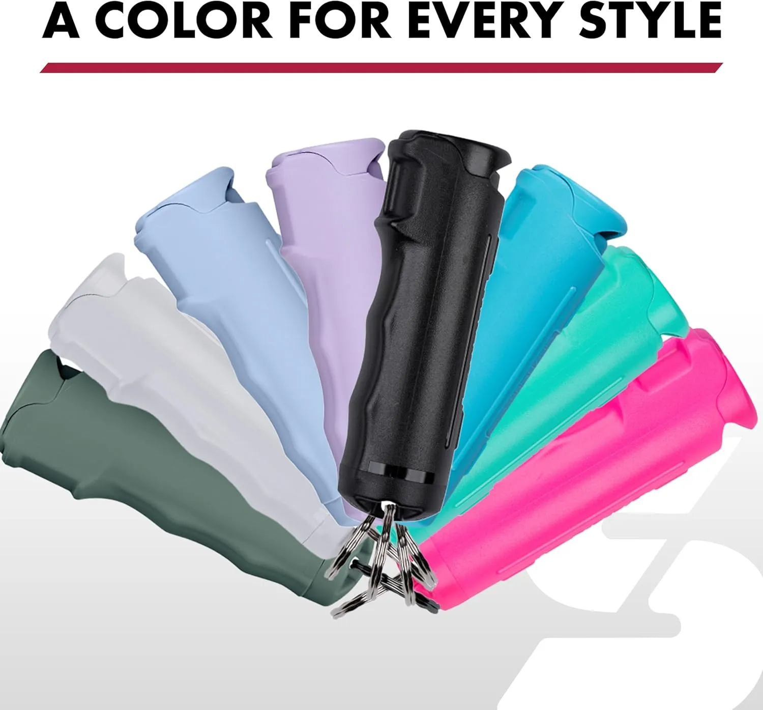 SABRE Pepper Gel with Fast Flip Top, Maximum Strength OC Spray, Snap Clip for Easy Carry and Fast Access, Finger Grip for More Accurate and Faster Aim, UV Marking Dye, 0.54 fl oz, Easy to Use Safety