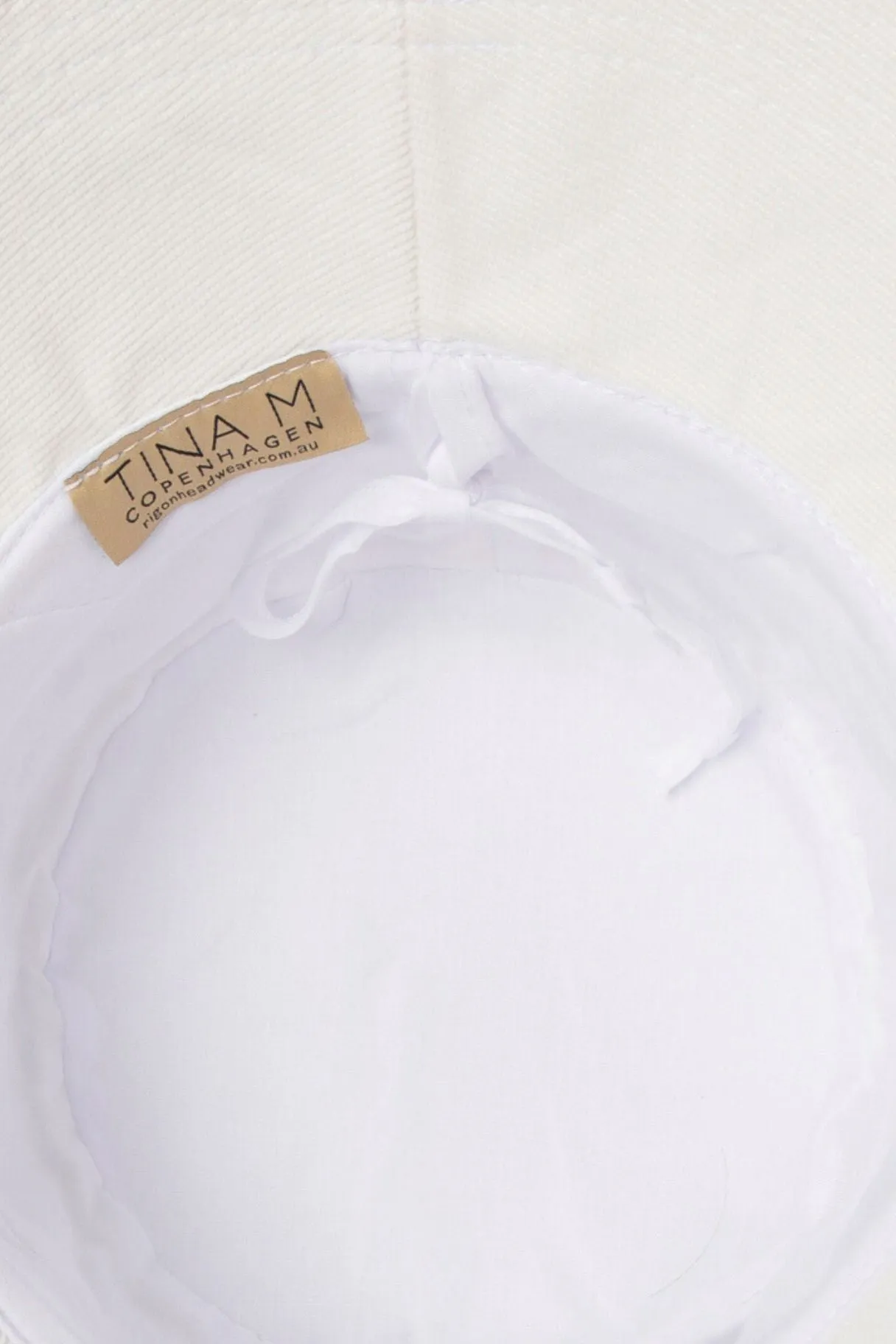 Sage - Corduroy Bucket - White