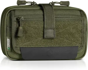 Savior Equipment IFAK Buddy Tactical First-Aid Kit Rip Away MOLLE Pouch Emergency EMT Utility Organization Medical Supply Carrier Outdoor Survival Travel Bag, Attach to Backpack/Belt Loop
