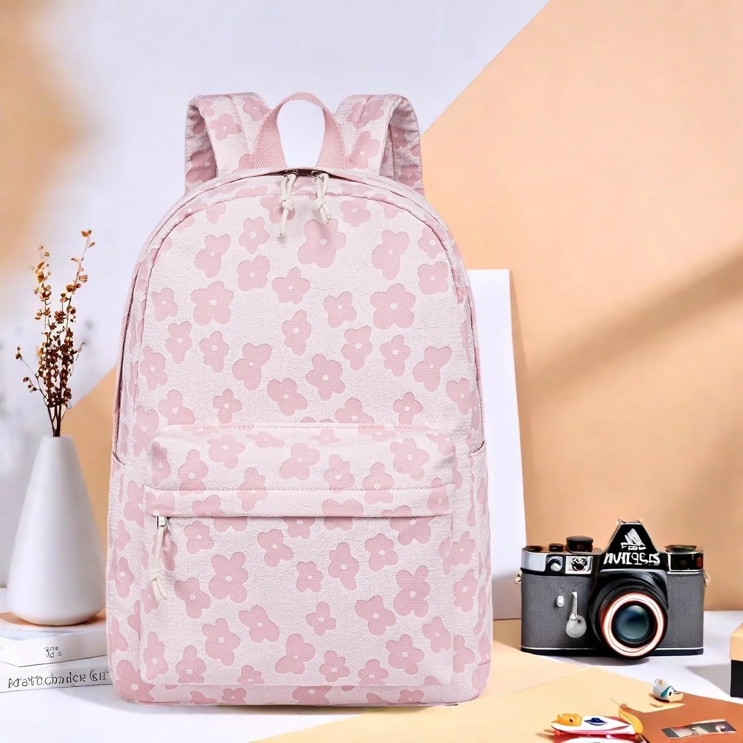 School Backpack Teen Girls Lightweight Bookbags Elementary Middle School College Back Pack Women Laptop Casual Daypacks