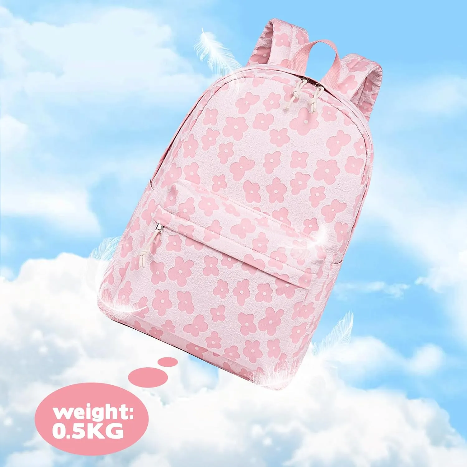 School Backpack Teen Girls Lightweight Bookbags Elementary Middle School College Back Pack Women Laptop Casual Daypacks