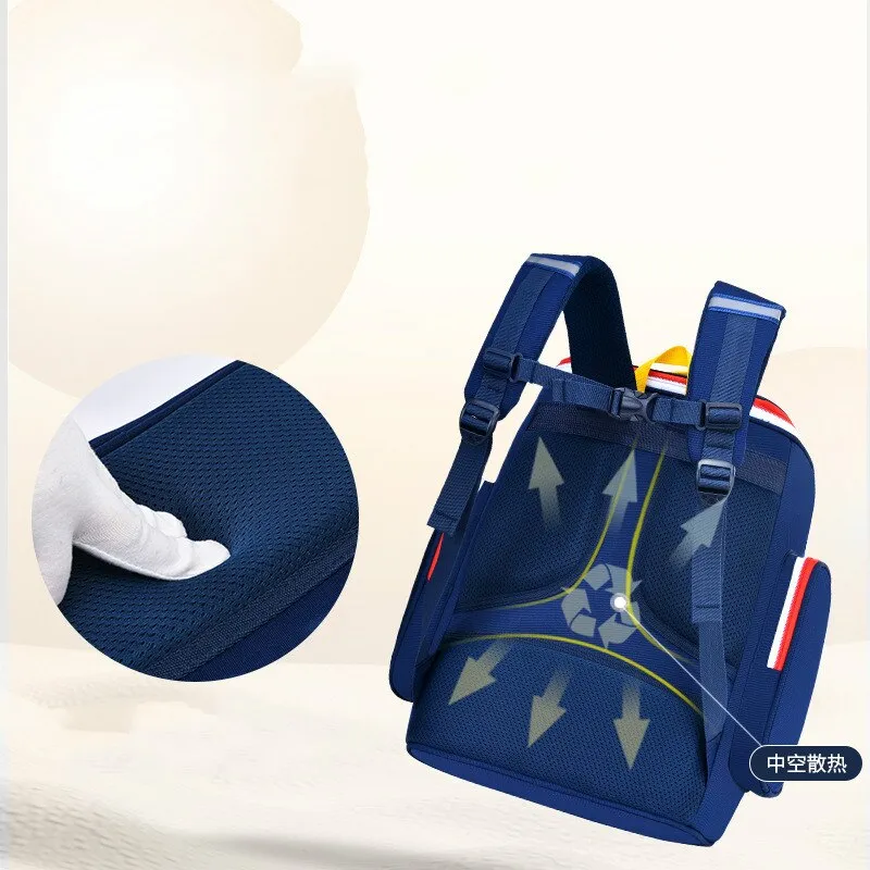 School bags for boys, girls grade 1-3-6 kids book bag orthopedic