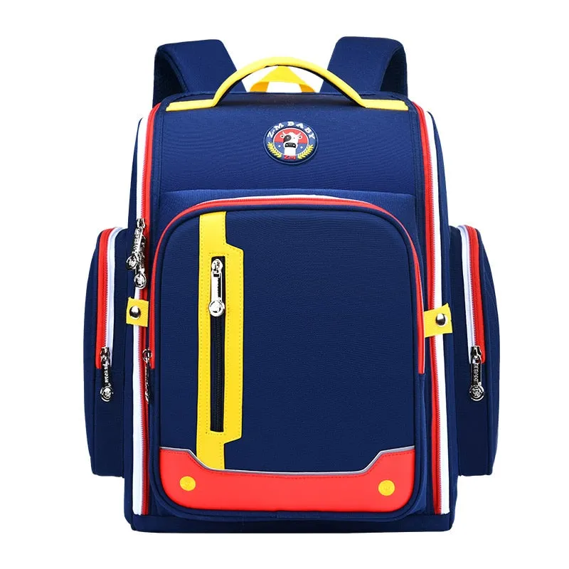 School bags for boys, girls grade 1-3-6 kids book bag orthopedic