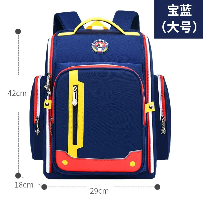 School bags for boys, girls grade 1-3-6 kids book bag orthopedic