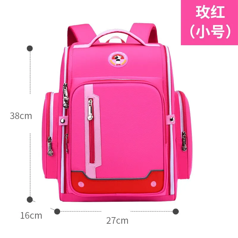 School bags for boys, girls grade 1-3-6 kids book bag orthopedic