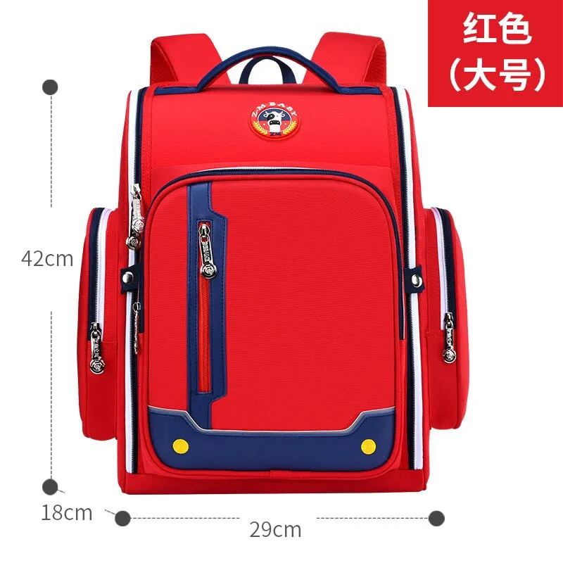 School bags for boys, girls grade 1-3-6 kids book bag orthopedic