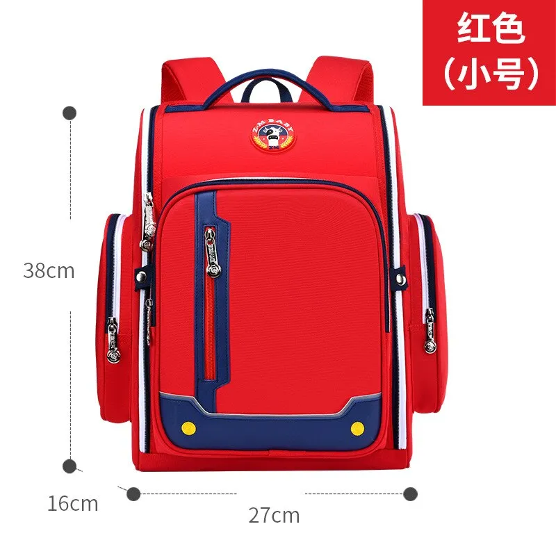 School bags for boys, girls grade 1-3-6 kids book bag orthopedic