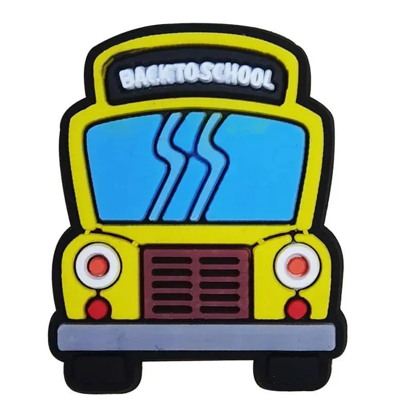 School bus front shoe charm BC