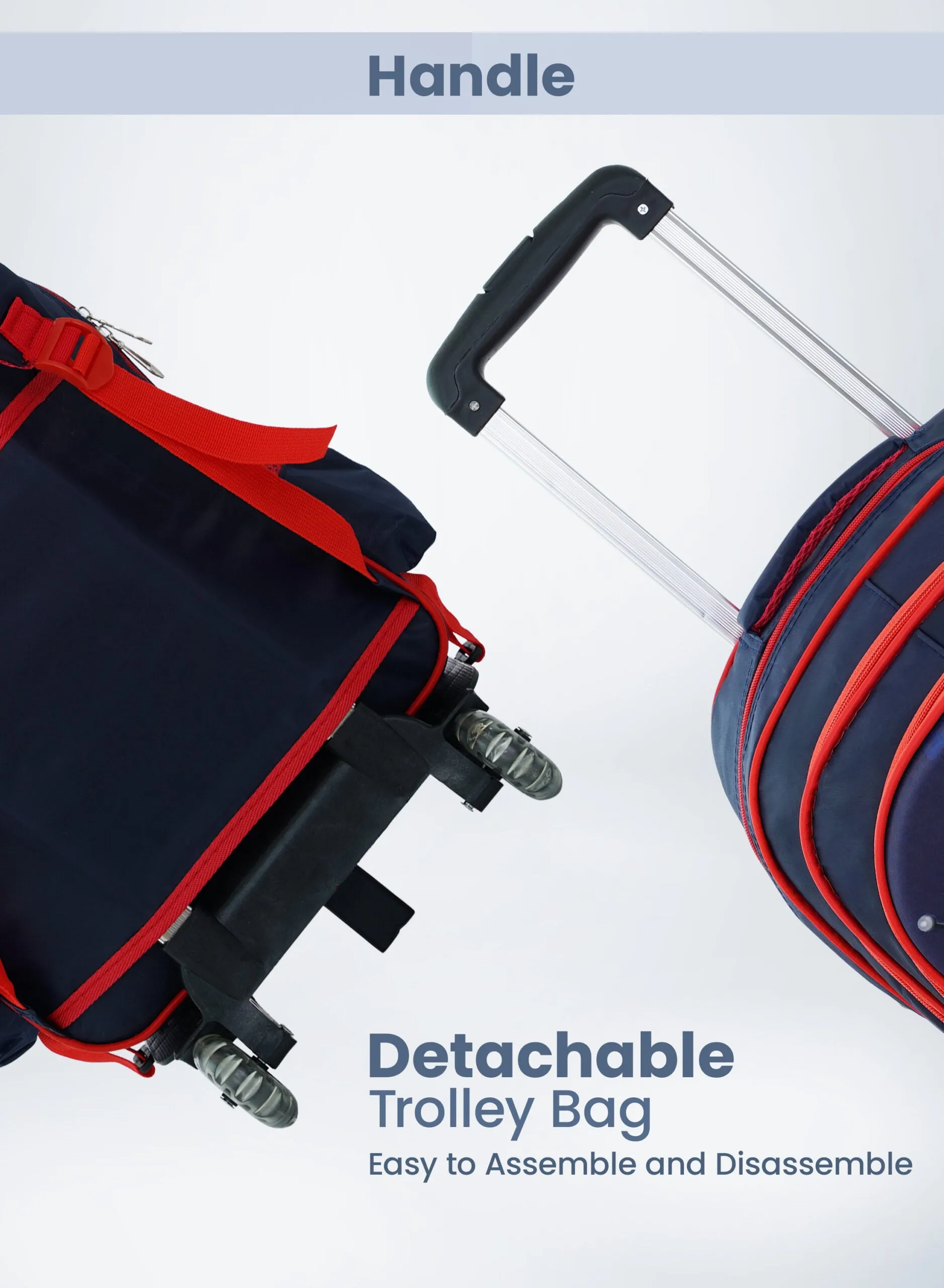 School Rolling backpack All in one Set of 3, school bag set with Pencil case,lunch bag for boys and girls, back to school essential, trolley bag for school