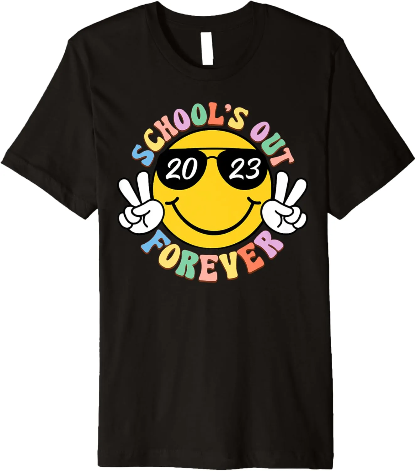 School's Out Forever Retired Teacher Gift Retirement 2023 Premium T-Shirt