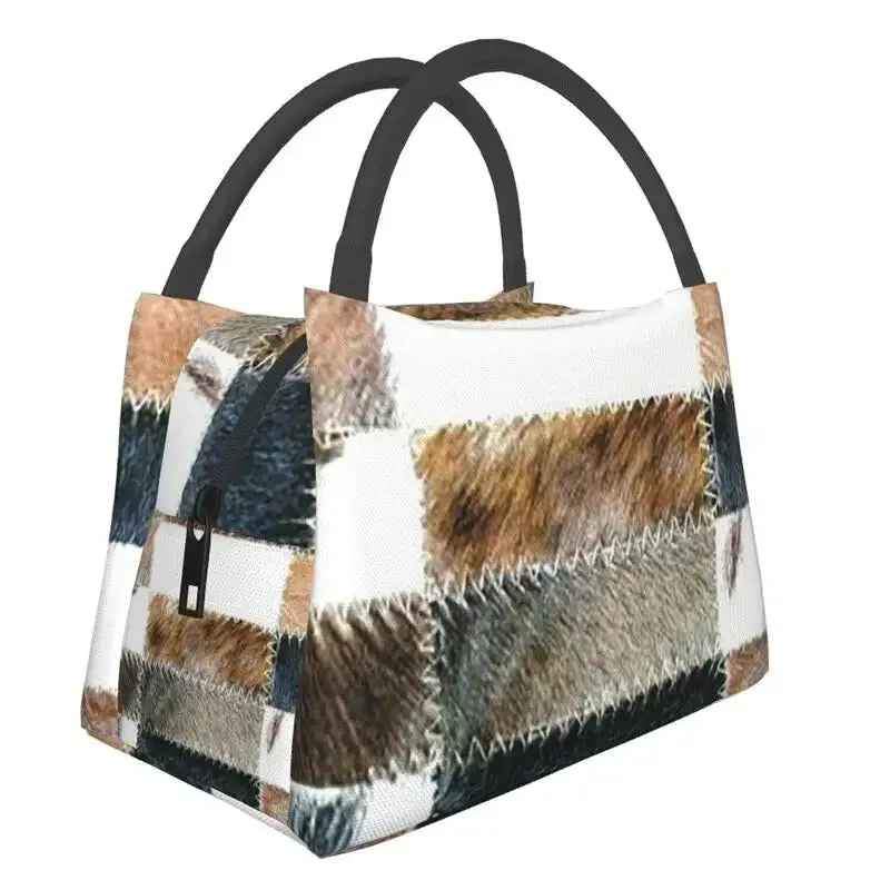 Scottish Cowhide Lunch Bag