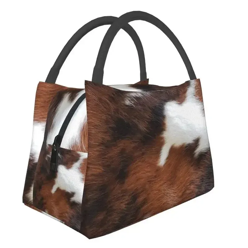 Scottish Cowhide Lunch Bag