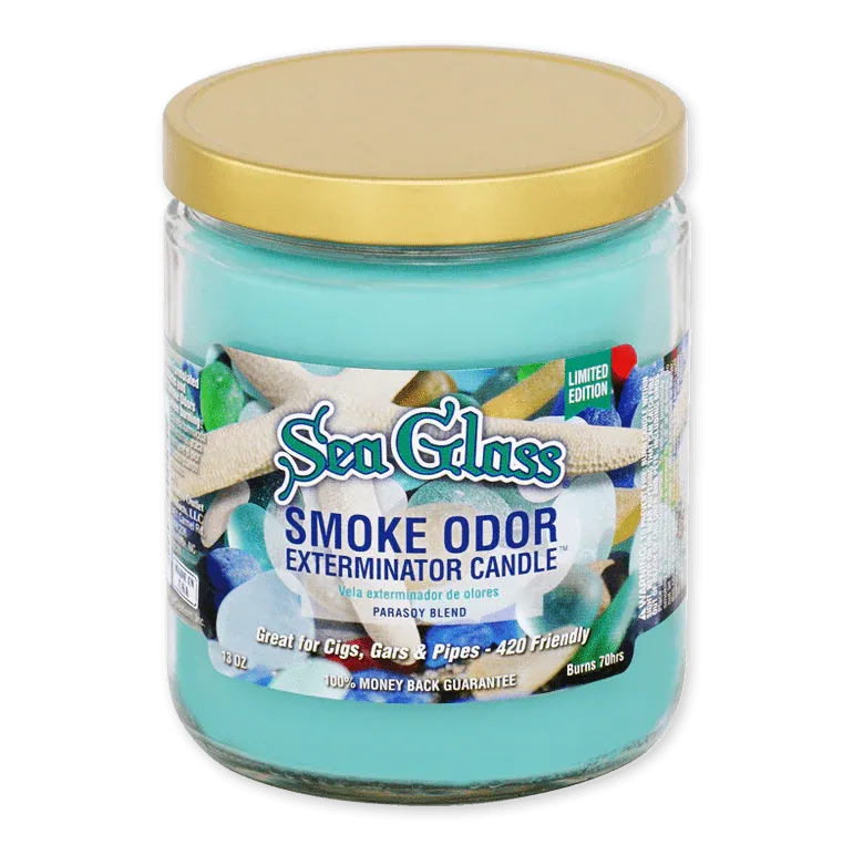 Sea Glass Candle