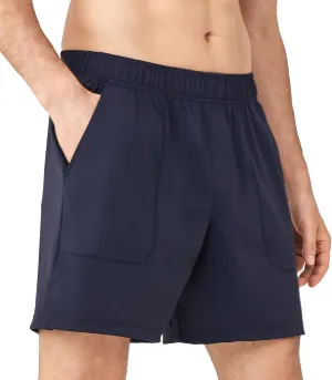 Separatec Mens Athletic Shorts Quick Dry with Fixed Zipper Pockets - Stretch Workout Running Gym Shorts Men
