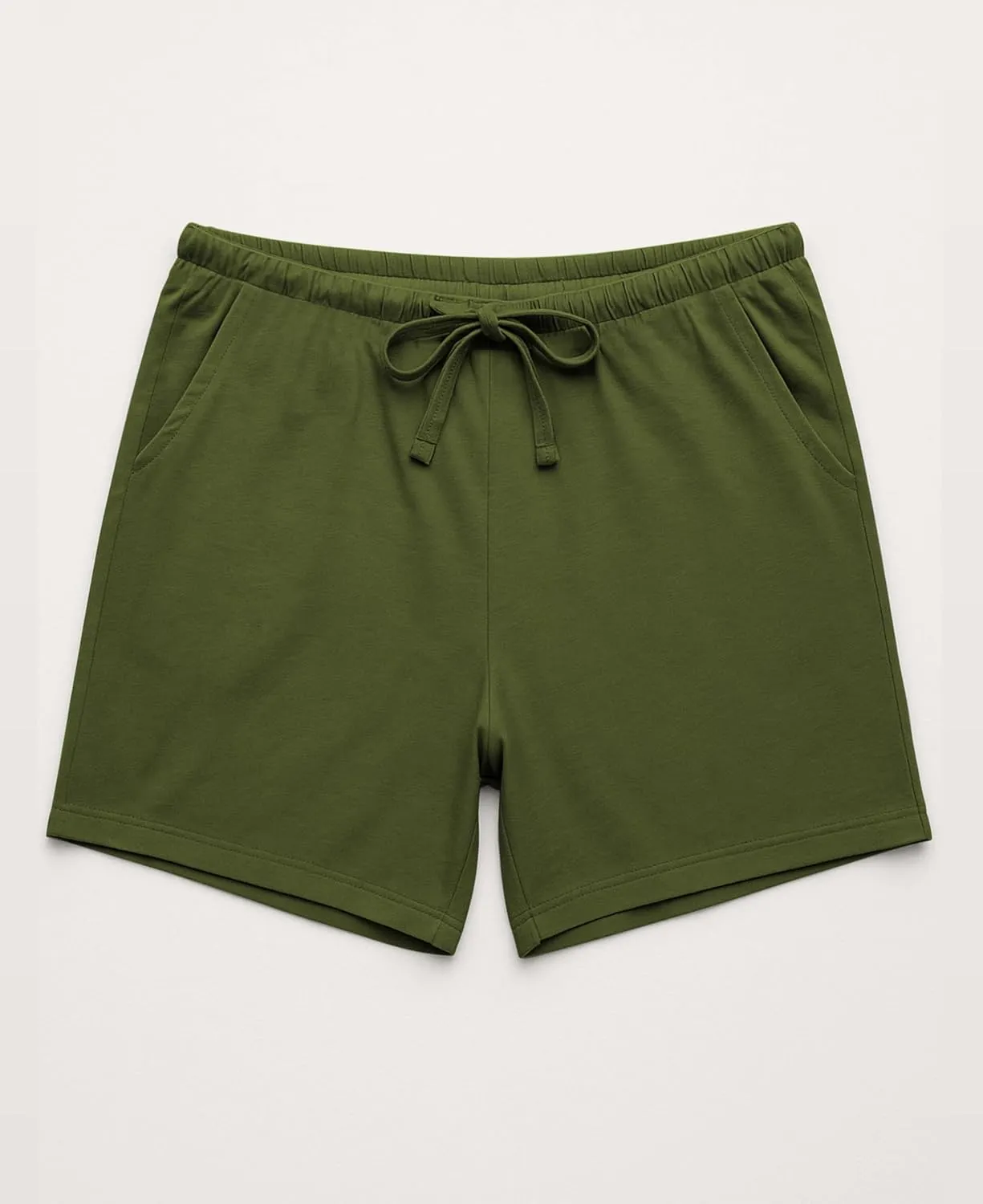 Sexy Basics Women's Multi -Pack Cotton Sleep Pajama Shorts with Pockets & Drawstring