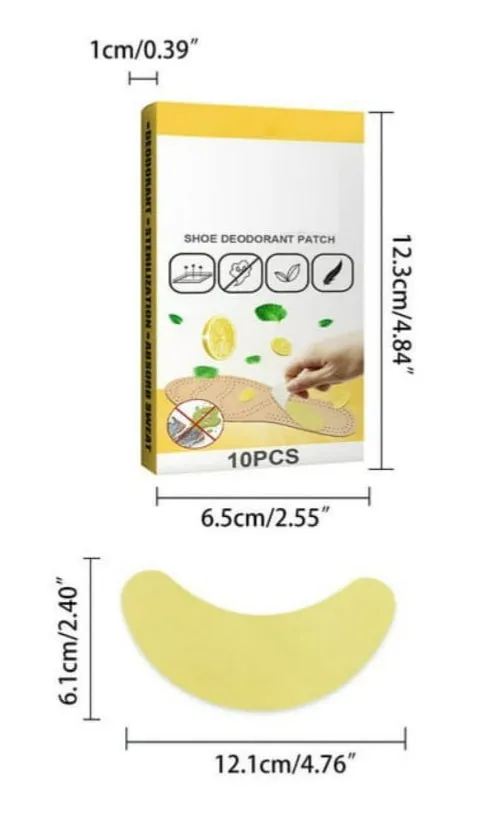 Shoe Odor Remover - Deoderant Patches