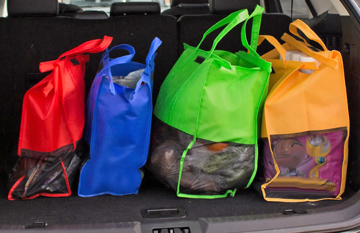 Shopping Trolley Bags x4