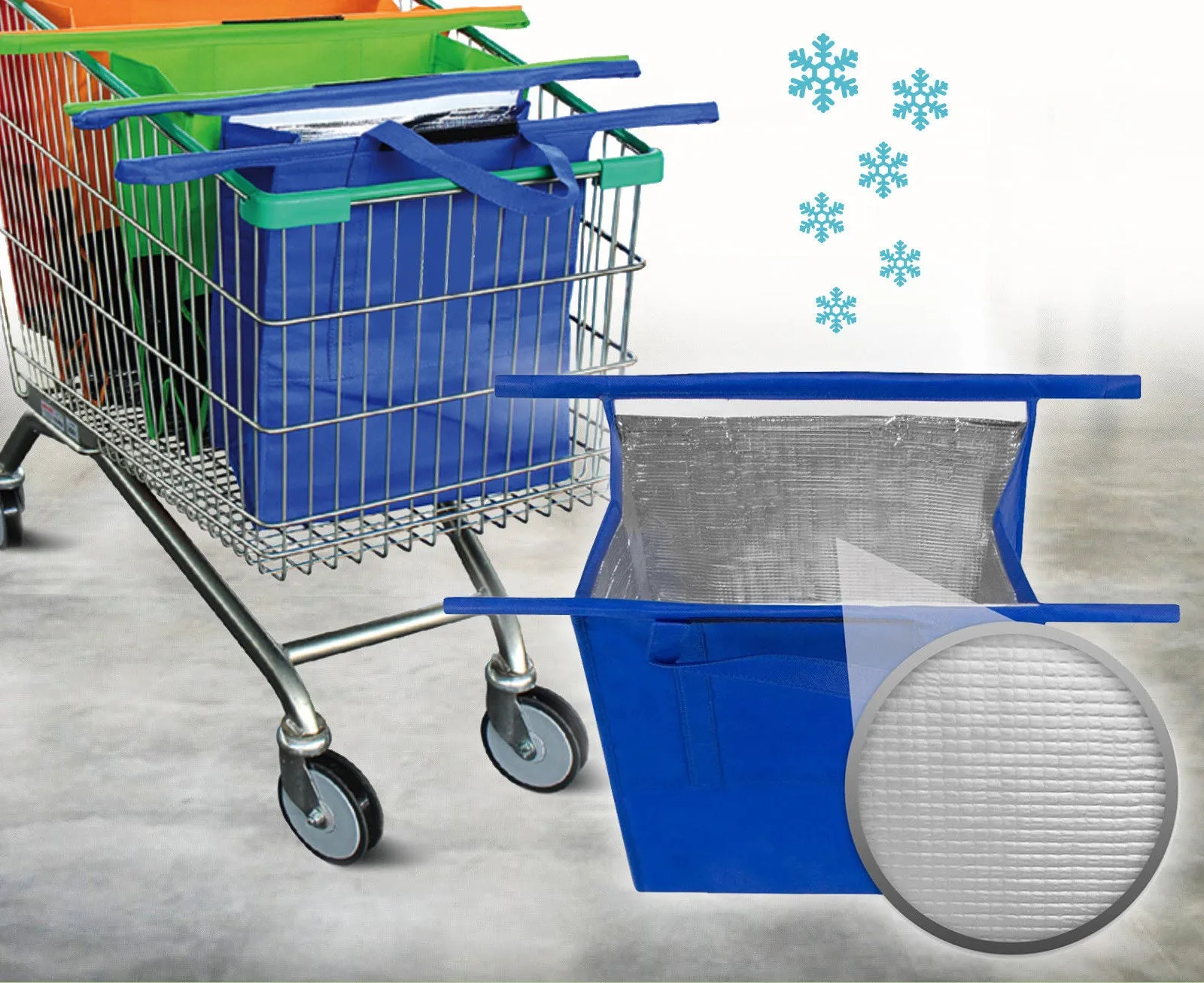 Shopping Trolley Bags x4
