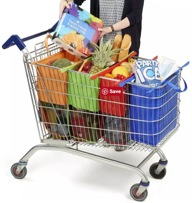 Shopping Trolley Bags x4