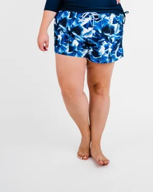 Short Board Shorts | Navy Wave