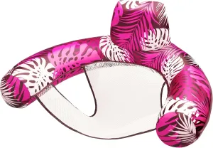 SLOOSH Inflatable Pool Floats Adult,Lounge Chair Adult with Plant Pattern,Floating Water Hammock,Blow up Pool Noodles Rafts for Relaxing Swimming Party Summer Water Beach Lake Fun