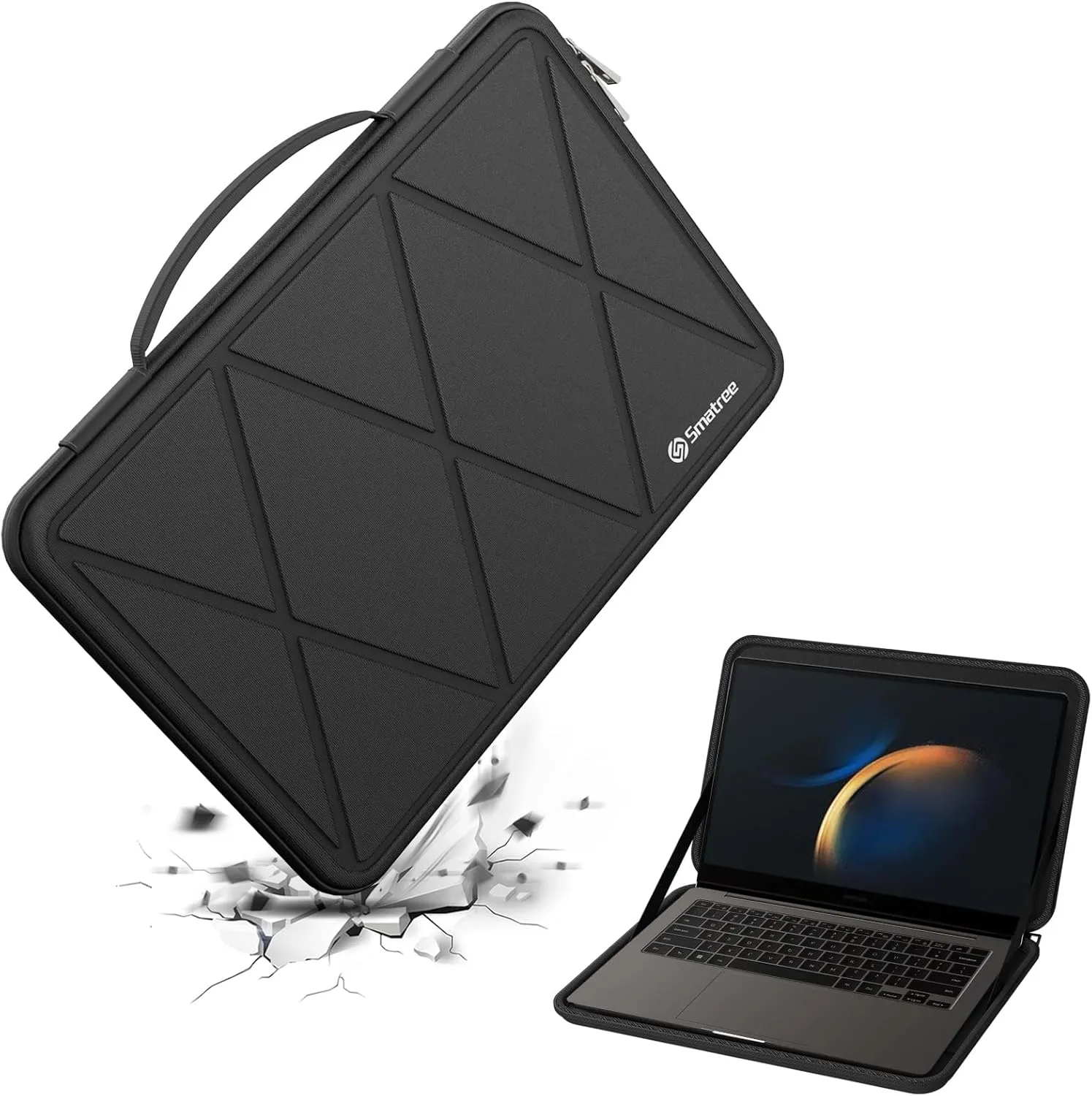 Smatree Hard EVA Protective Sleeve Case Compatible for 16 inch Samsung Galaxy Book5/4/3 Pro, for Samsung Galaxy Book5/4/3 Pro 360, for Samsung Galaxy Book4 Edge/Book4 Ultra/Book3 Ultra Laptop (X8283)