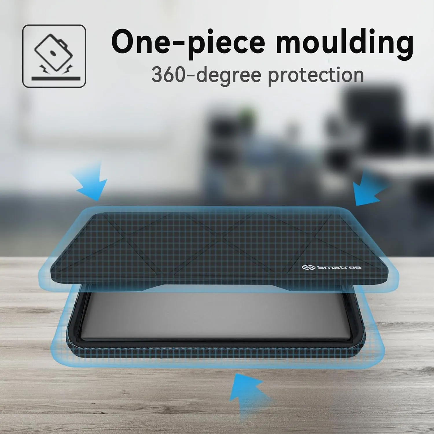 Smatree Hard EVA Protective Sleeve Case Compatible for 16 inch Samsung Galaxy Book5/4/3 Pro, for Samsung Galaxy Book5/4/3 Pro 360, for Samsung Galaxy Book4 Edge/Book4 Ultra/Book3 Ultra Laptop (X8283)