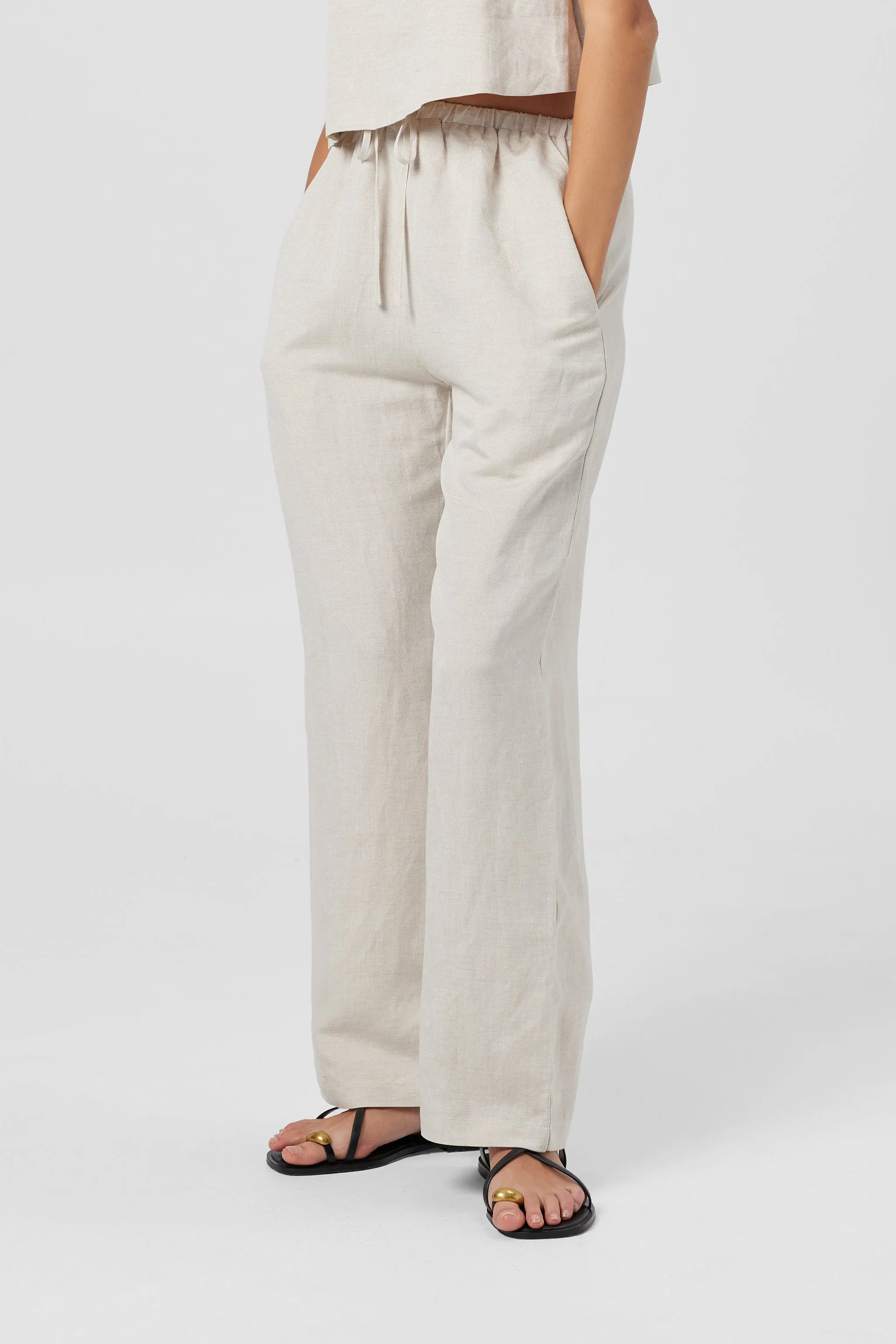 SOUTH BEACH LINEN PANTS