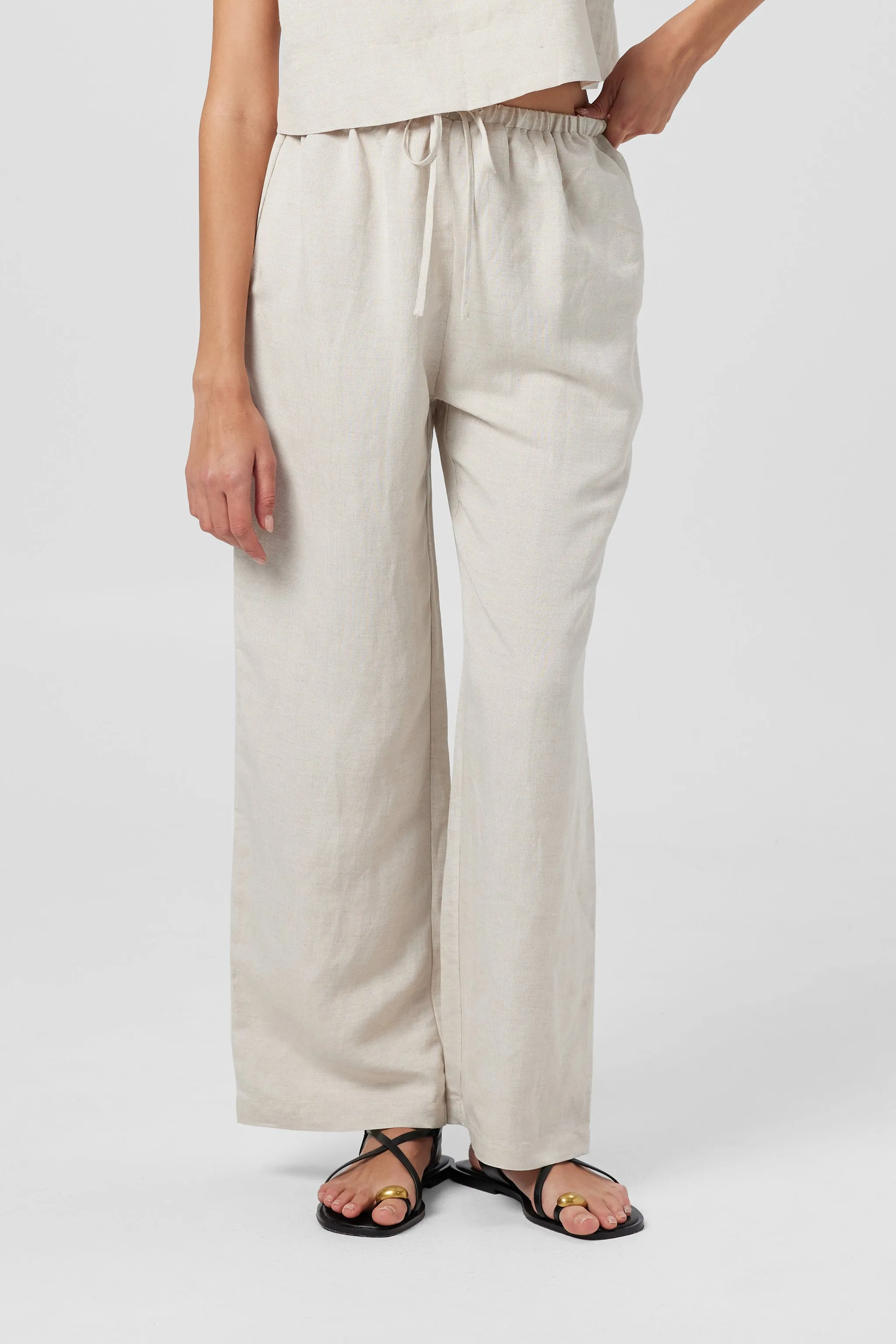 SOUTH BEACH LINEN PANTS