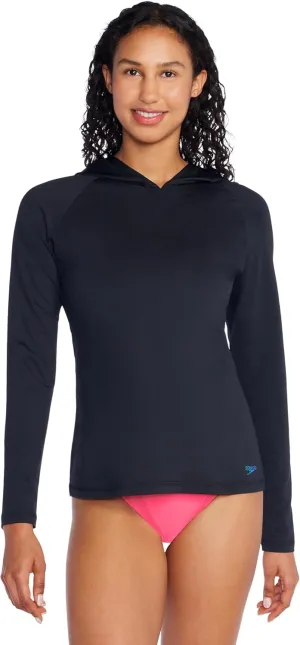 Speedo Women's Uv Swim Shirt Long Sleeve Rashguard