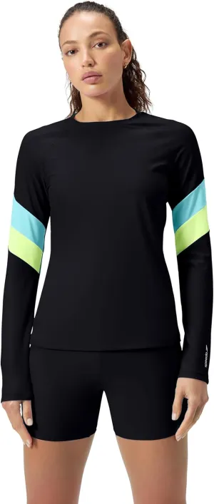Speedo Women's Uv Swim Shirt Long Sleeve Rashguard