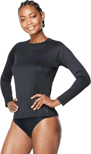 Speedo Women's Uv Swim Shirt Long Sleeve Rashguard