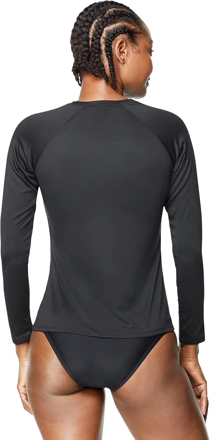 Speedo Women's Uv Swim Shirt Long Sleeve Rashguard