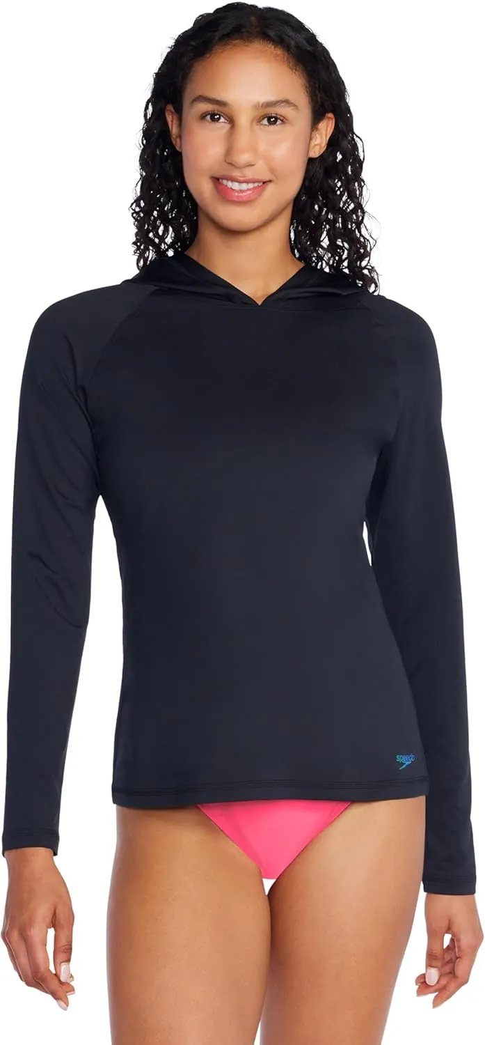 Speedo Women's Uv Swim Shirt Long Sleeve Rashguard