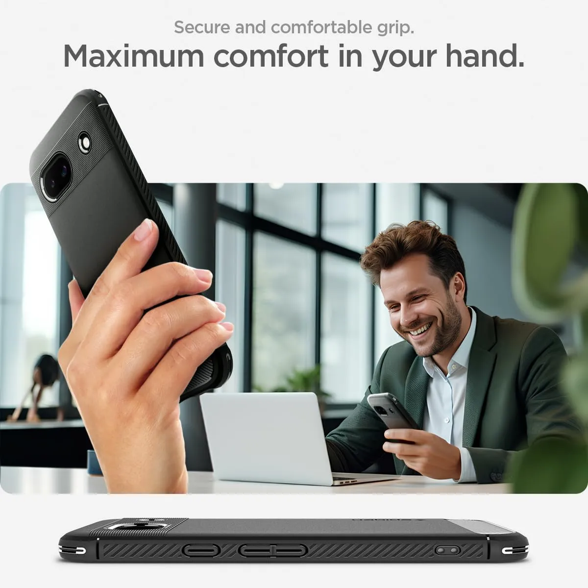 Spigen Google Pixel 8a Case Cover Rugged Armor