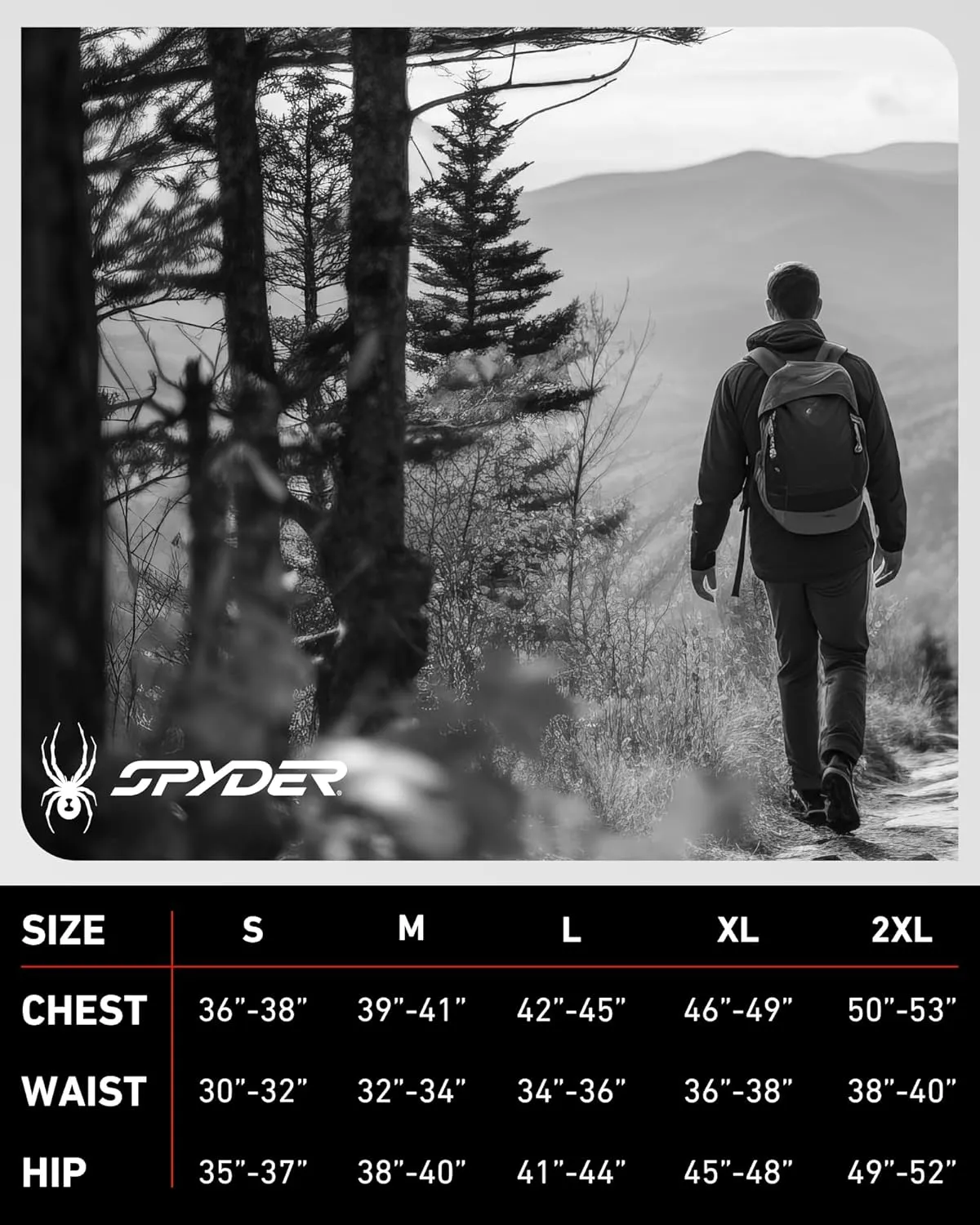 Spyder Mens Rash Guard Long Sleeve Sun Hoodie Shirt - UPF 50  UV Protection Quick Dry Moisture Wicking Fishing & Swim Shirt