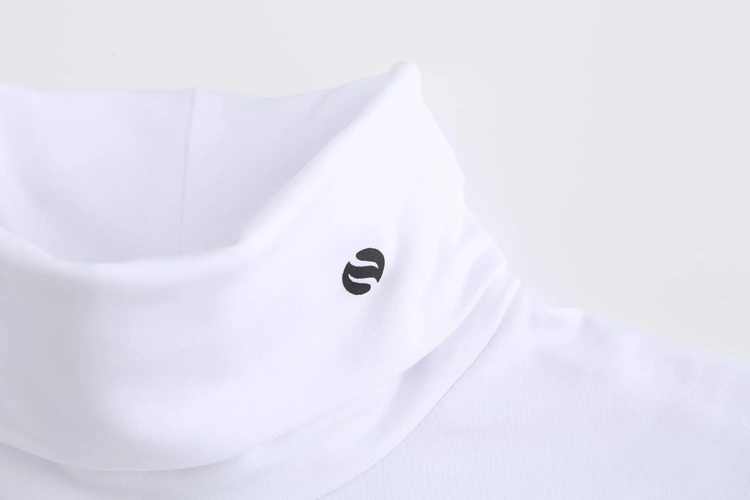SSLR-Thermal-Shirts for-Women-Turtleneck Long Sleeve Tops Fleece Lined Winter Slim Fitted Mock Neck Base Layer