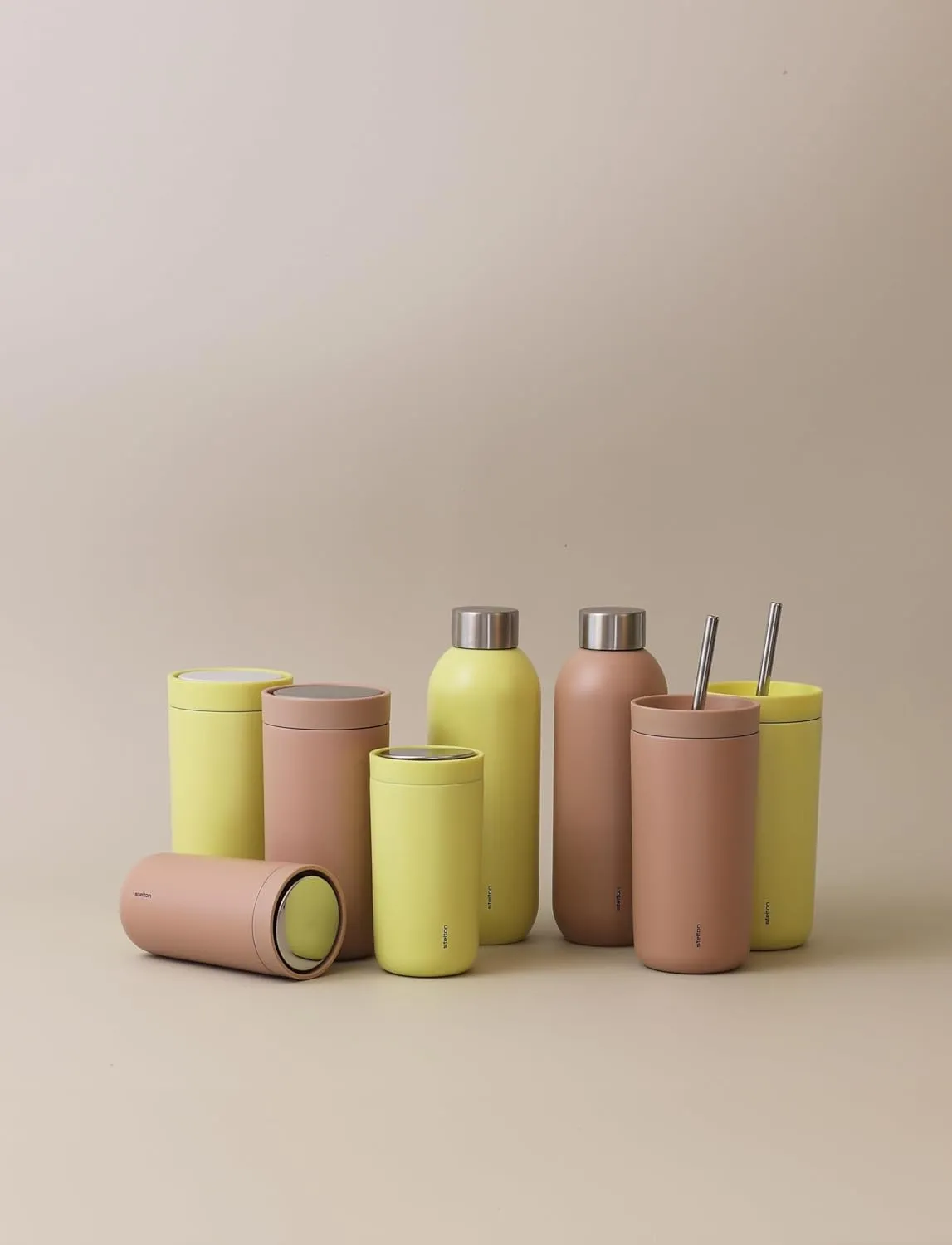 Stelton Keep Cool Thermos Flask, Thermal Drinking Bottle, Double-Walled Insulated Flask, Modern Design Thermal Mug for Water, Hot & Cold Drinks, Coffee, Tea, 0.6 L, Heather