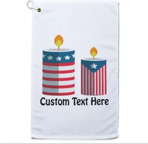 Style In Print Fathers Day Golf Towel Balloon Cupcake Cook Ware Cap Candles 4Th of July Cotton