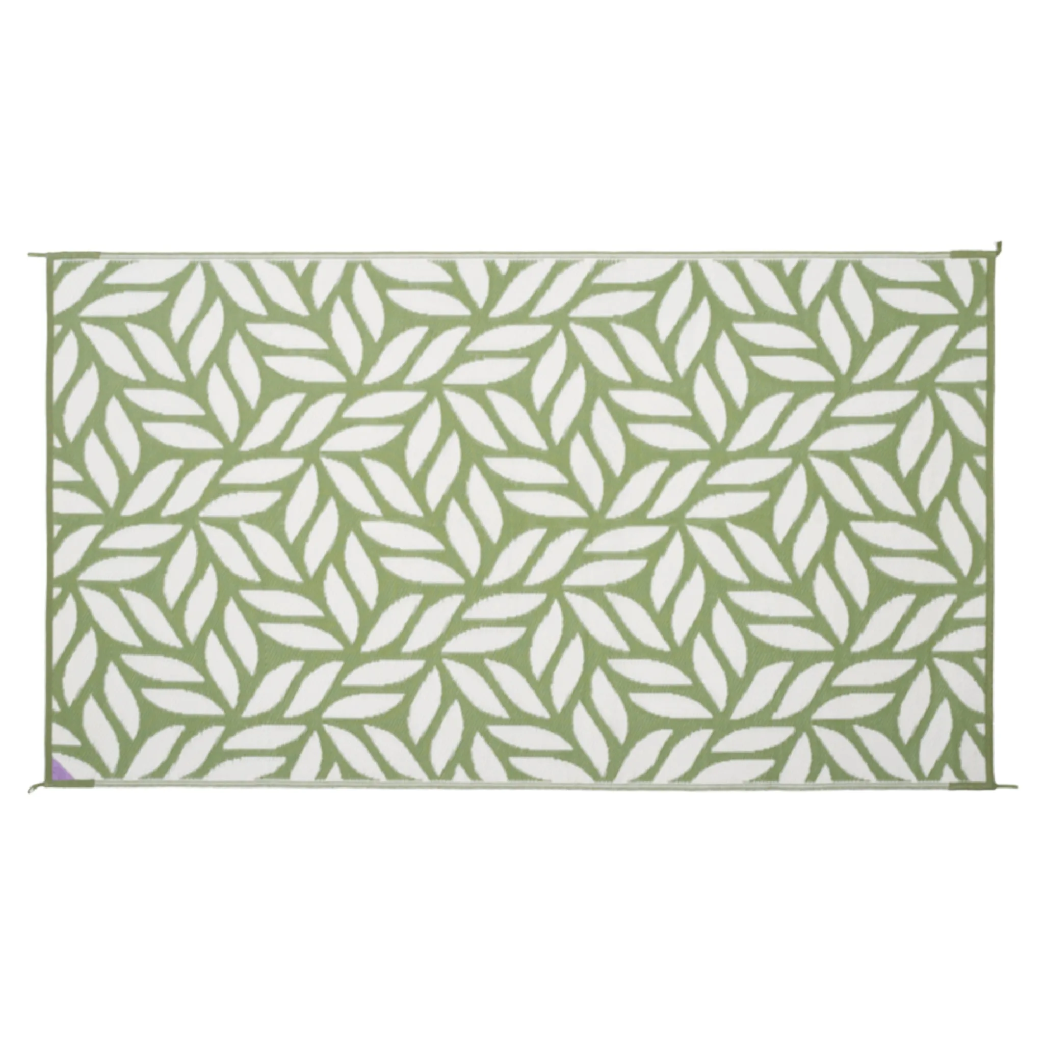 Stylish Camping Leaf Design Mat 5'x8'