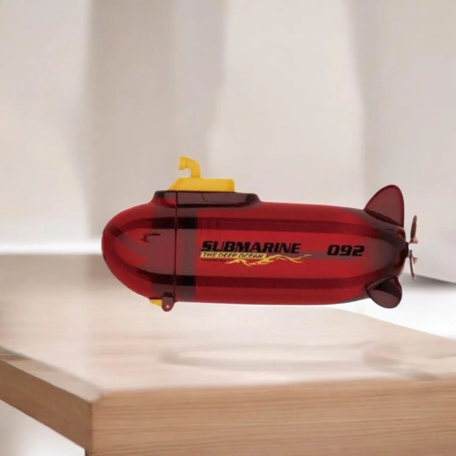Stylish Submarine Shaped Plastic Water Bottle for Kids