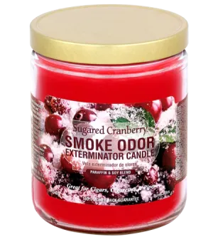 Sugared Cranberry Smoke Odor Candle