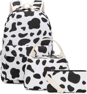 Sugaroom School Backpack for Girls Backpack with Lunch Box Teen Kids Backpack School Bags Middle-School Elementary Bookbags